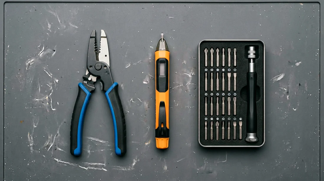 Outils nécessaires pour changer un interrupteur