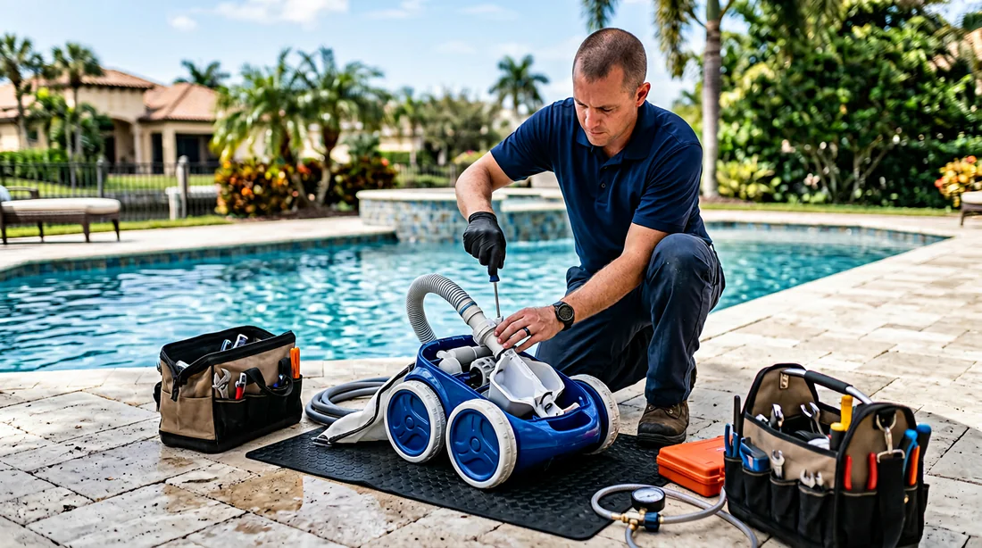 Maintenance et entretien du robot Polaris 280