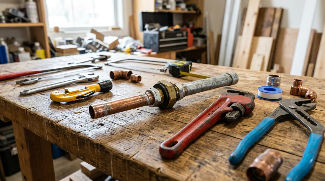 Outils de plomberie et raccord diélectrique