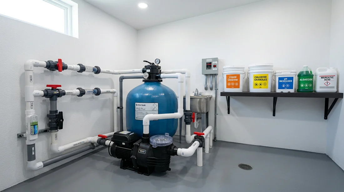 Système de filtration et produits d'entretien pour prévenir le développement des bactéries roses